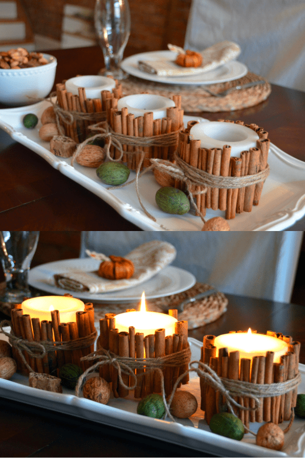 Cinnamon Stick Candles