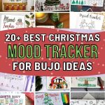 List of the Best Christmas Bullet Journal Mood Tracker Ideas For Bujo Addicts
