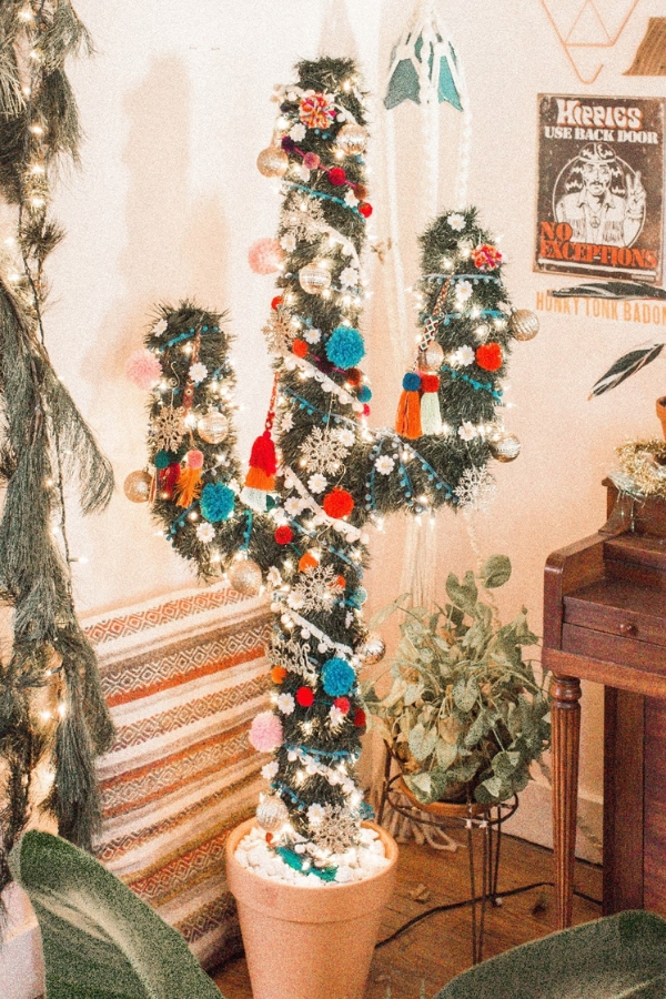 DIY CACTUS CHRISTMAS TREE