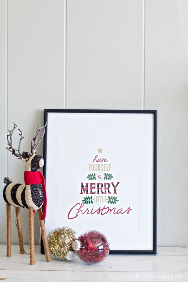 HAVE YOURSELF A MERRY LITTLE CHRISTMAS RUSTIC SIGN