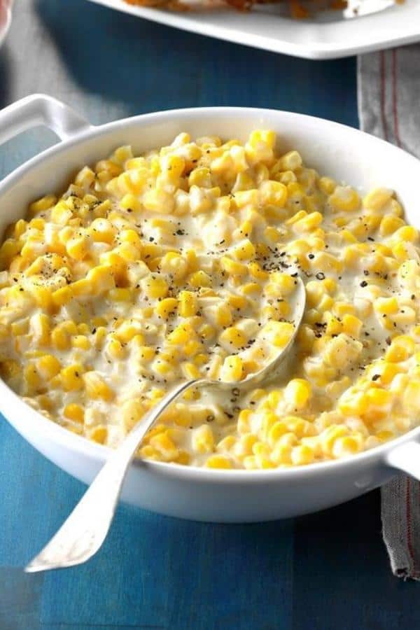 SLOW-COOKED CREAMED CORN