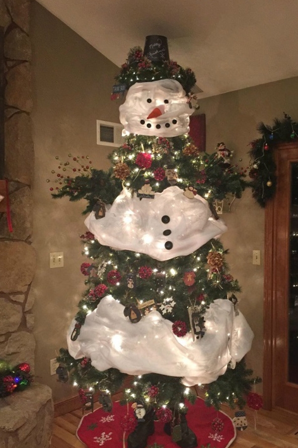 SNOWMAN CHRISTMAS TREE
