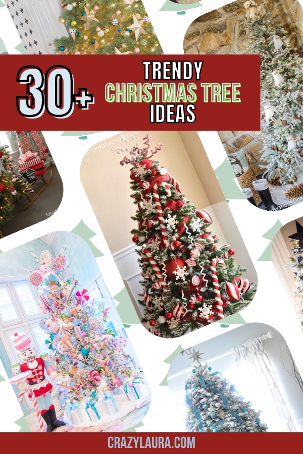 30+ Trendy Christmas Tree Ideas to Spice Up Your Holiday Decor