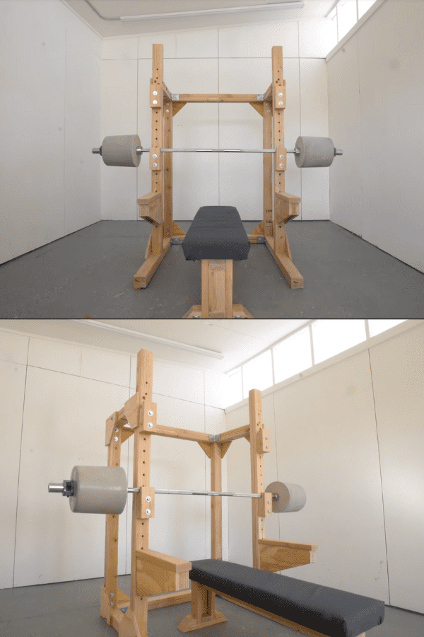 Squat Rack & Bench Press Combo