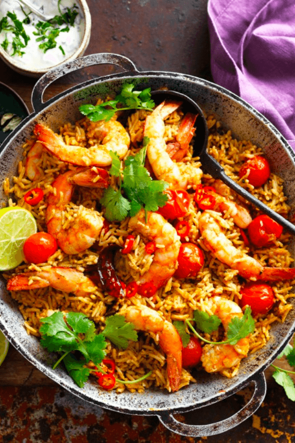 One-pan Coconut Chettinad Prawn Curry