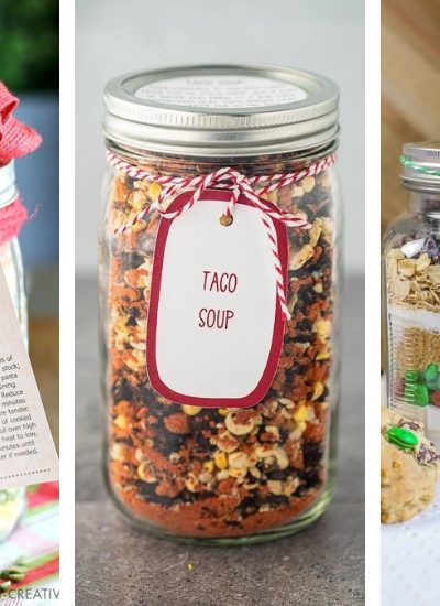 List of the 20+ Best Mason Jar Dry Soup Mixes As Christmas Gifts