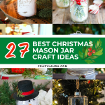 27 Best Christmas Mason Jar Craft Ideas