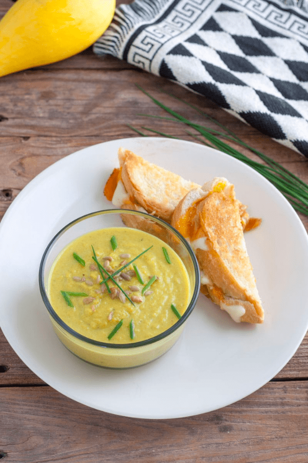 Curried Yellow Squash Soup