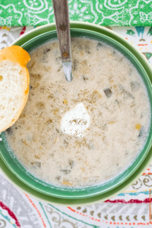 Crock Pot Summer Squash Soup