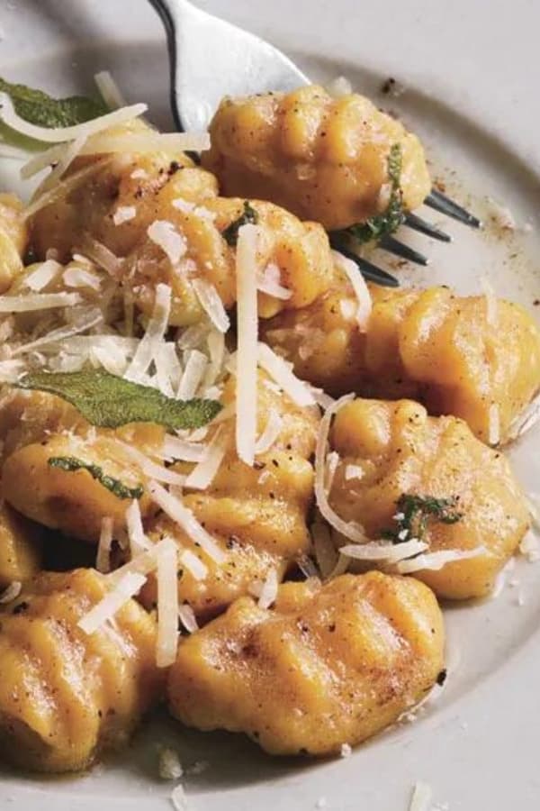 BUTTERNUT SQUASH GNOCCHI WITH SAGE BROWN BUTTER