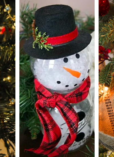 27 Best Christmas Mason Jar Craft Ideas
