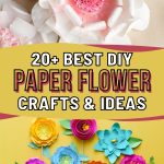 List of DIY Paper Flower Crafts & Tutorials To Help Bring The Garden Into Your Home