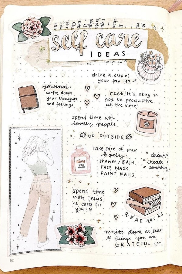 INDEPENDENT GIRL SELF-CARE IDEAS