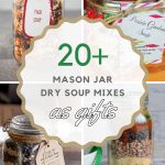 List of Mason Jar Dry Soup Mixes As Christmas Gifts