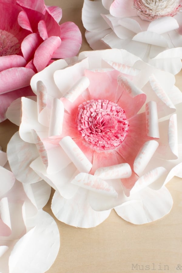 PAPER PLATE FLOWERS
