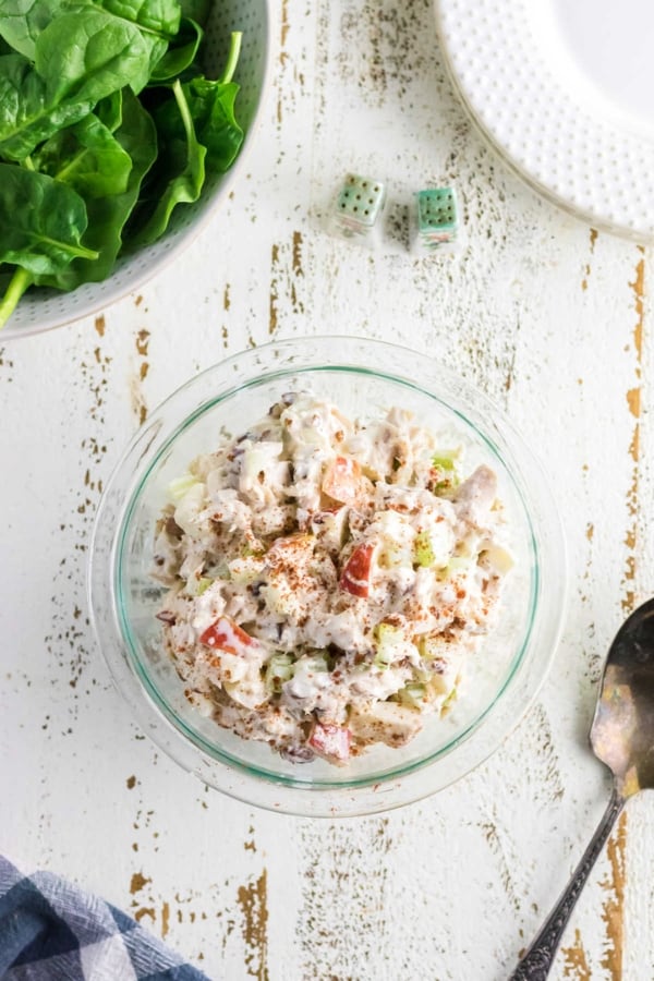 SOUTHERN TUNA SALAD WITH APPLES
