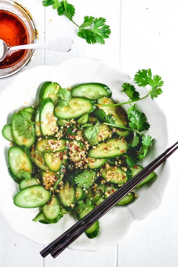 SUNOMONO (JAPANESE CUCUMBER SALAD)