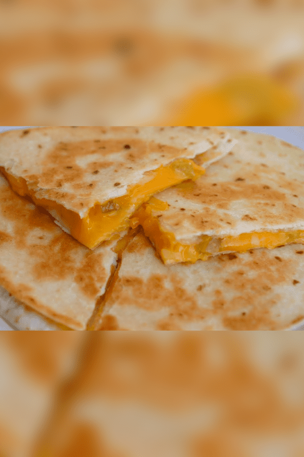 Easy Cheese Quesadilla