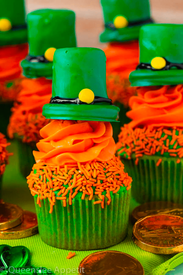 Leprechaun Hat Cupcakes