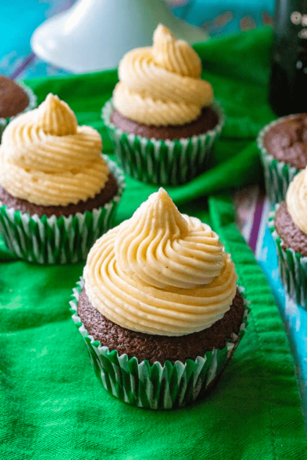 Baileys St. Patrick's Day Cupcakes