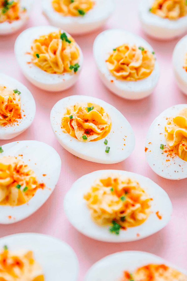 Healthier Devilled Eggs