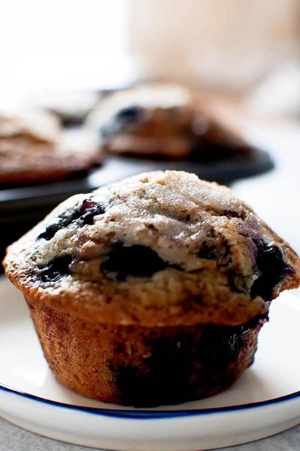 DAIRY FREE BLUEBERRY MUFFINS