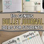 List of Genius Bullet Journal Ideas for Students