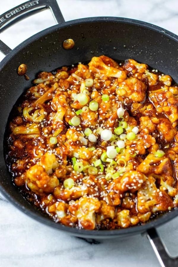 SWEET AND SOUR CAULIFLOWER
