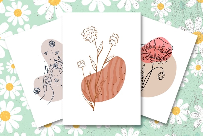 10 Free Flower Line Art Printables That Are Bloomin’ Beautiful