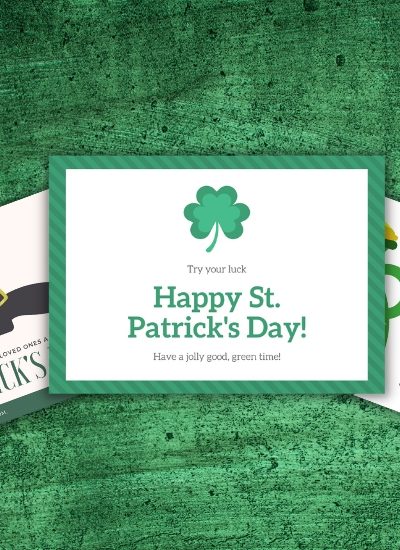 List of 8 Free St. Patrick's Day Printable Cards to Spread Irish Luck