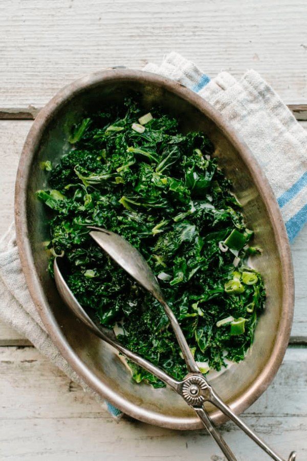 Irish Creamed Kale