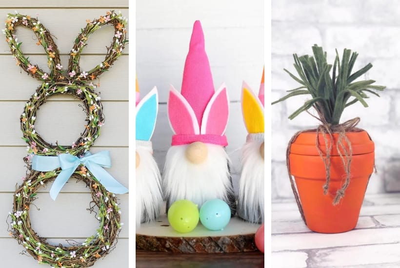 20+ Easy DIY Easter Decorations To Hop Into Spring With