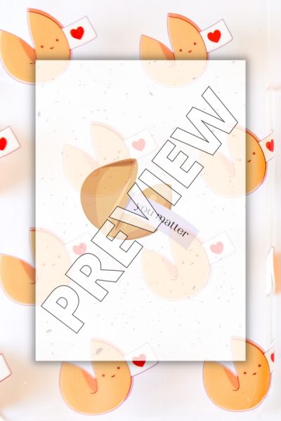 4 Free Printable Fortune Cookie Quotes in