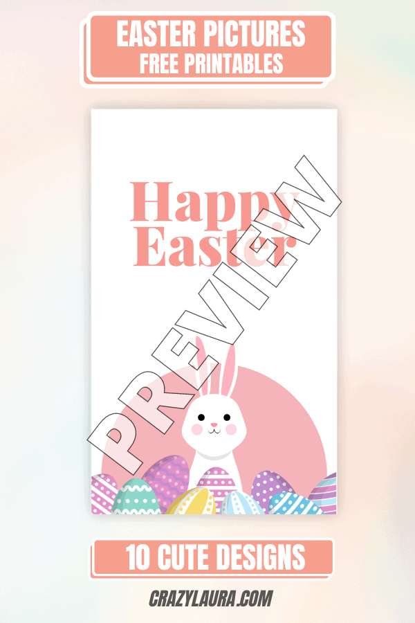 10 Cute Printable Easter Pictures To Show Off
