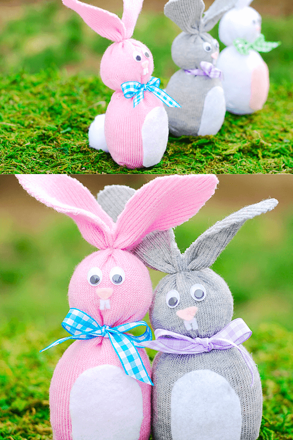 Easter Sock Bunny