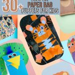 List of Easy DIY Paper Bag Puppets for Kids To Make