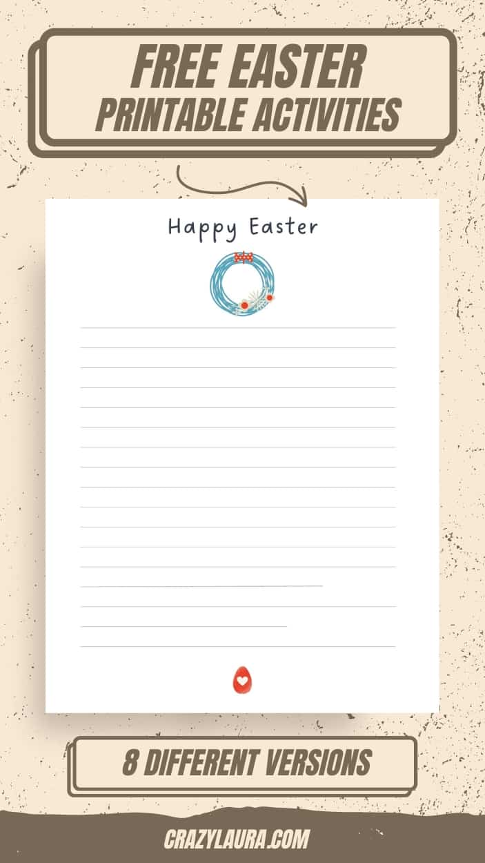 List of Free Easter Printable Activities