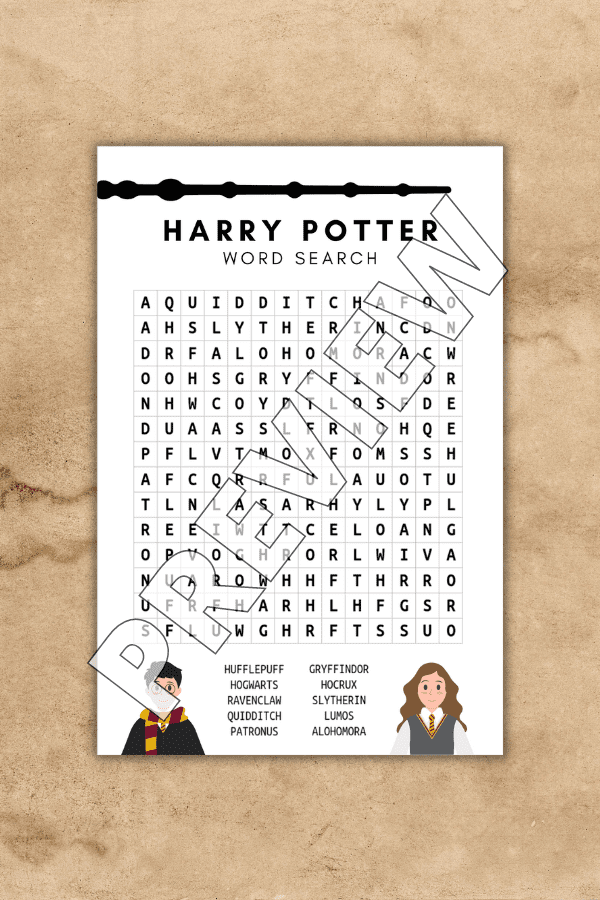 3 Free Harry Potter Printable Games To Try Crazy Laura 3 Free Harry Potter Printable Games To Try Crazy Laura