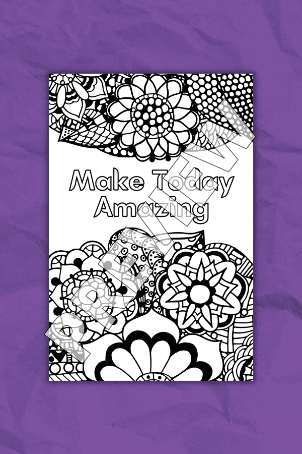 Make Today Amazing Printable