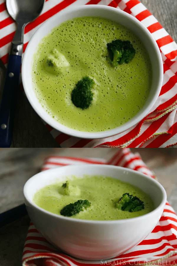 Vitamix Broccoli Cheddar Soup