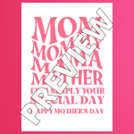 8 Free Printable Mother's Day Cards For Your Wife