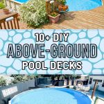 List of the Best DIY Above-Ground Pool Decks