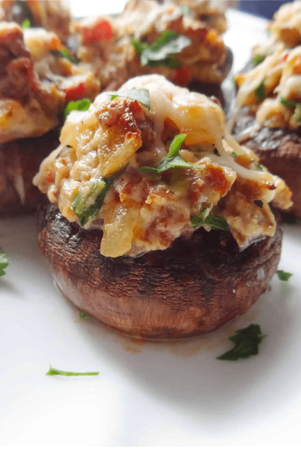 Chorizo Stuffed Mushrooms