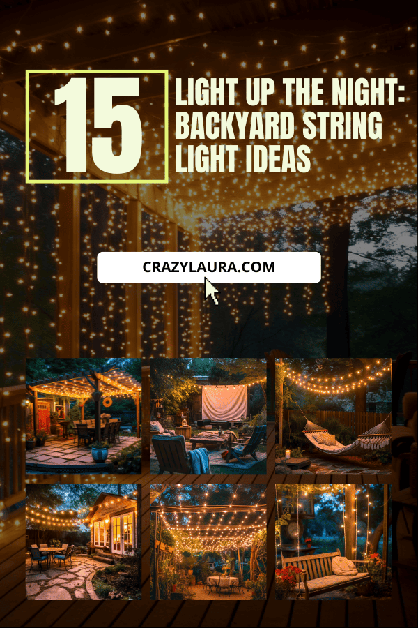 Light Up the Night: 15 Backyard String Light Ideas