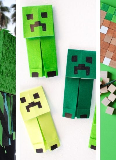 23+ Epic DIY Minecraft Crafts For Kids To Enjoy