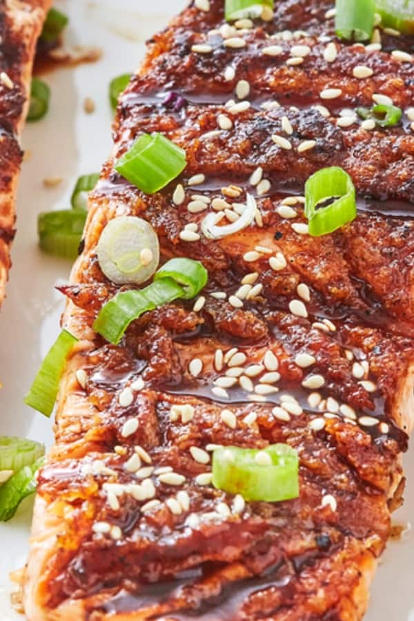 ASIAN BBQ GRILLED SALMON