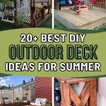 List of the Best DIY Outdoor Deck Ideas For Summer