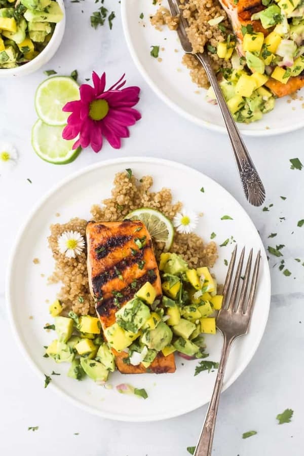 CHILI LIME GRILLED SALMON