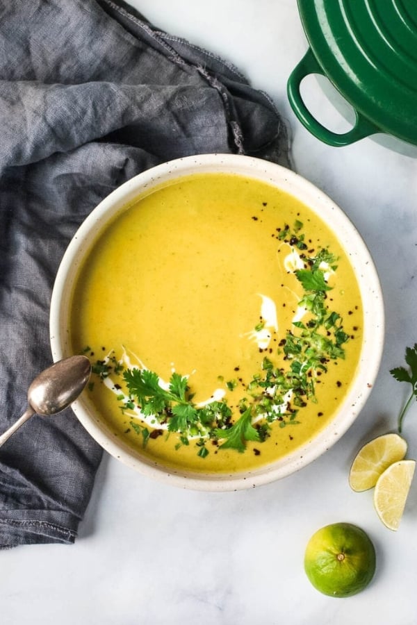 CURRIED ZUCCHINI SOUP