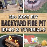 List of the best DIY Backyard Fire Pit Ideas For Blazing Brilliance